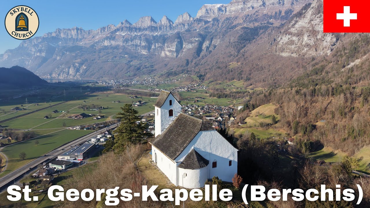 Walenstadt  — SkyBell Church: St. Georgs-Kapelle (Berschis), Switzerland