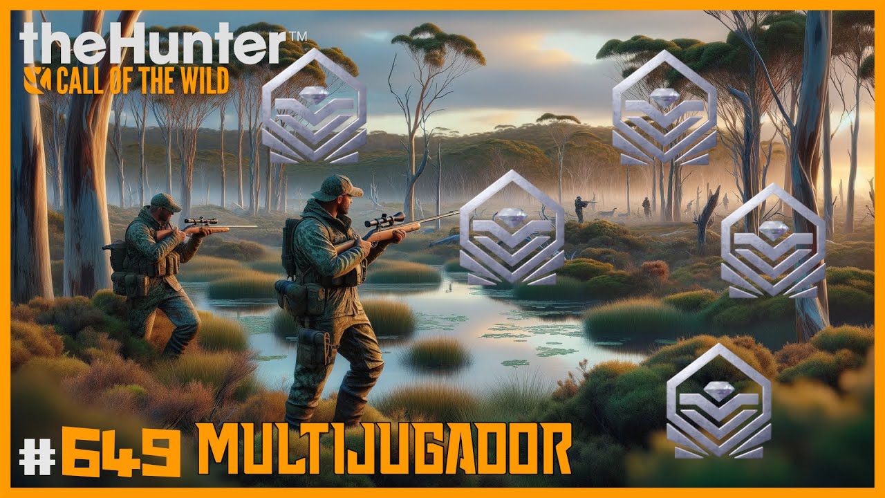 MUCHO RANGO ALTO EN ESTA PARTIDA MULTIJUGADOR - EMERALD COAST | 🦌theHunter: CotW #649