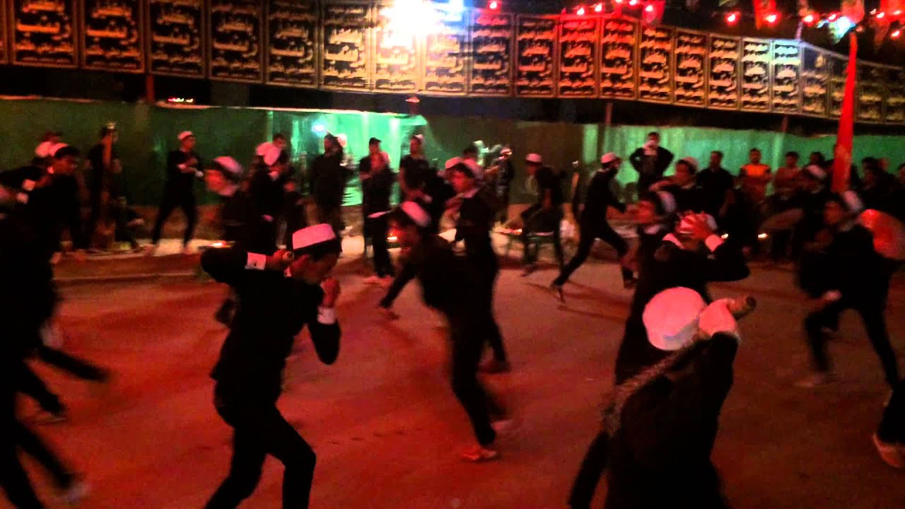 موكب مظهر الحق مدينة الصدر يستظيف موكب شهيد الله