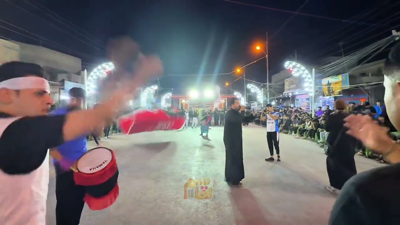 الملا احمد الكعبي محرم 2025 موكب شباب القاسم (ع) بغداد اهالي المعالف الكرام (نزله للعزاء المركزي
