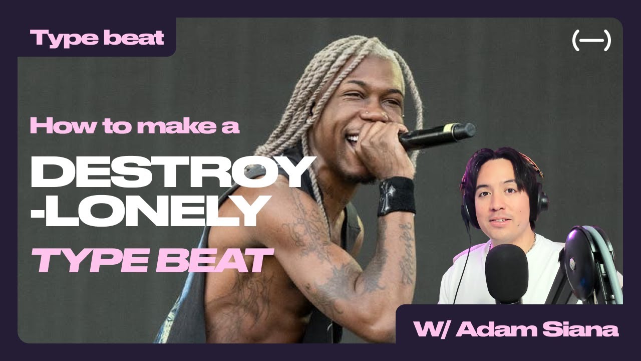 How to create a Destroy-Lonely type beat | Ask The Producer