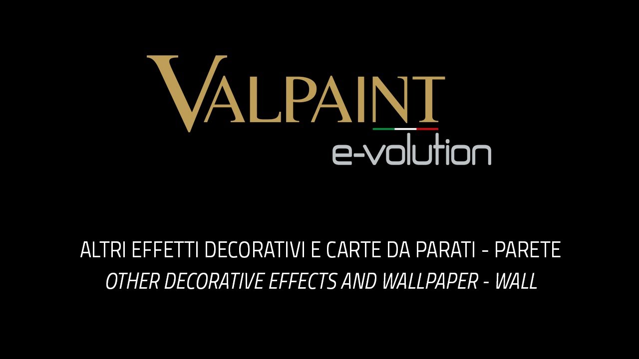 VALPAINT E-VOLUTION WALL Effetti Decorativi - Official Video