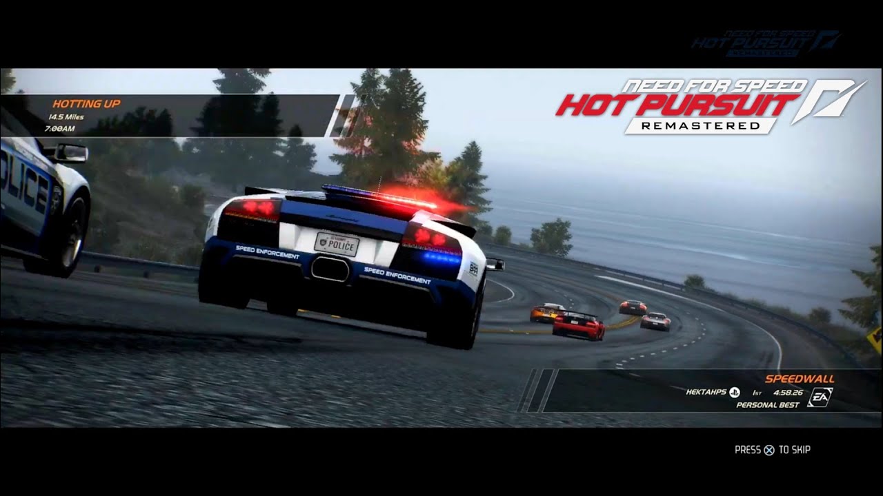 NFS Hot Pursuit Remastered HOTTING UP [4:57.89]