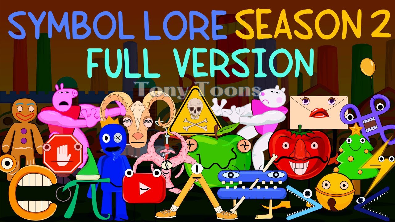 Symbol Lore SEASON 2 | Full Version | All Parts (Continuation Alphabet Lore But Symbols)