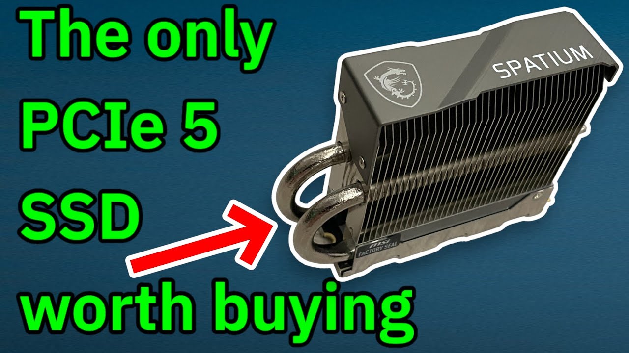 MSI Spatium M580 FROZR Review: The BEST PCIe 5 SSD so far