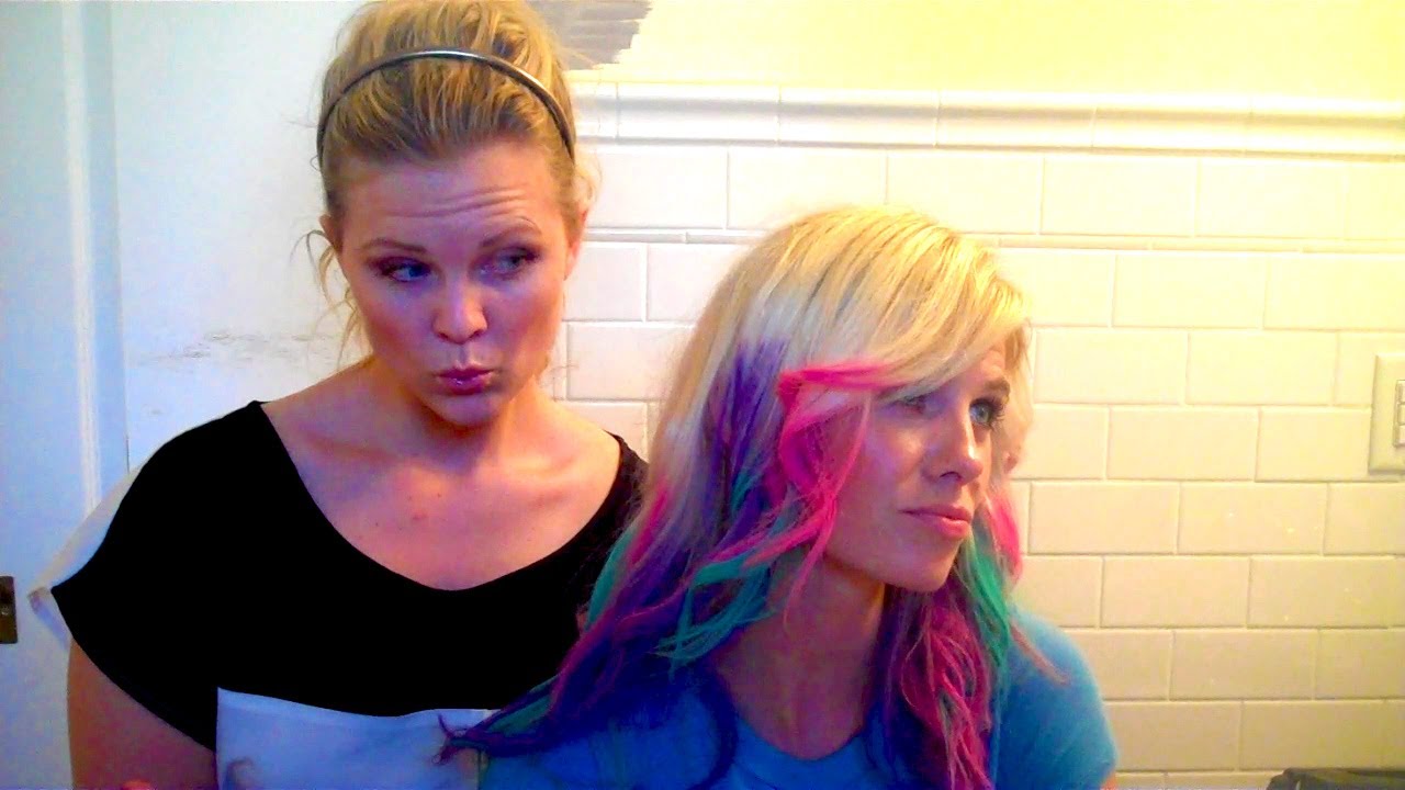 Rainbow Chalk Highlights!