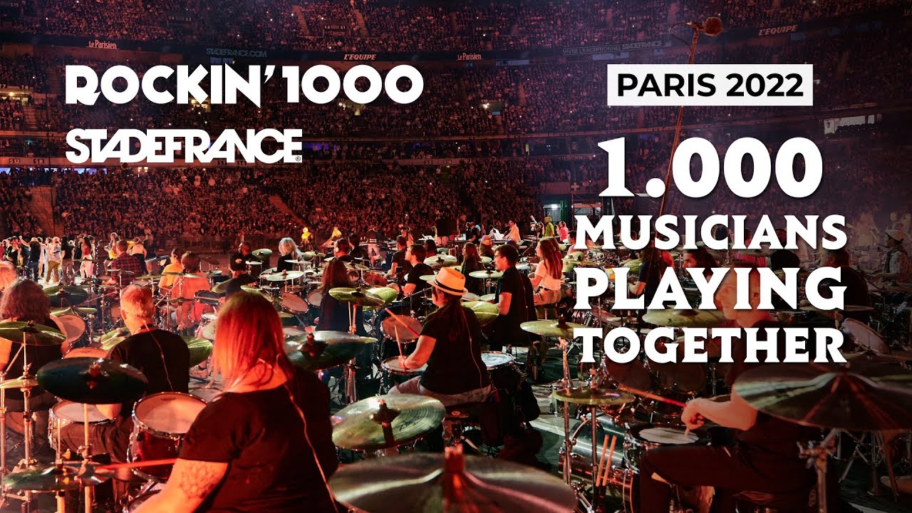 Rockin'1000 Full concert at Stade de France, Paris 2022