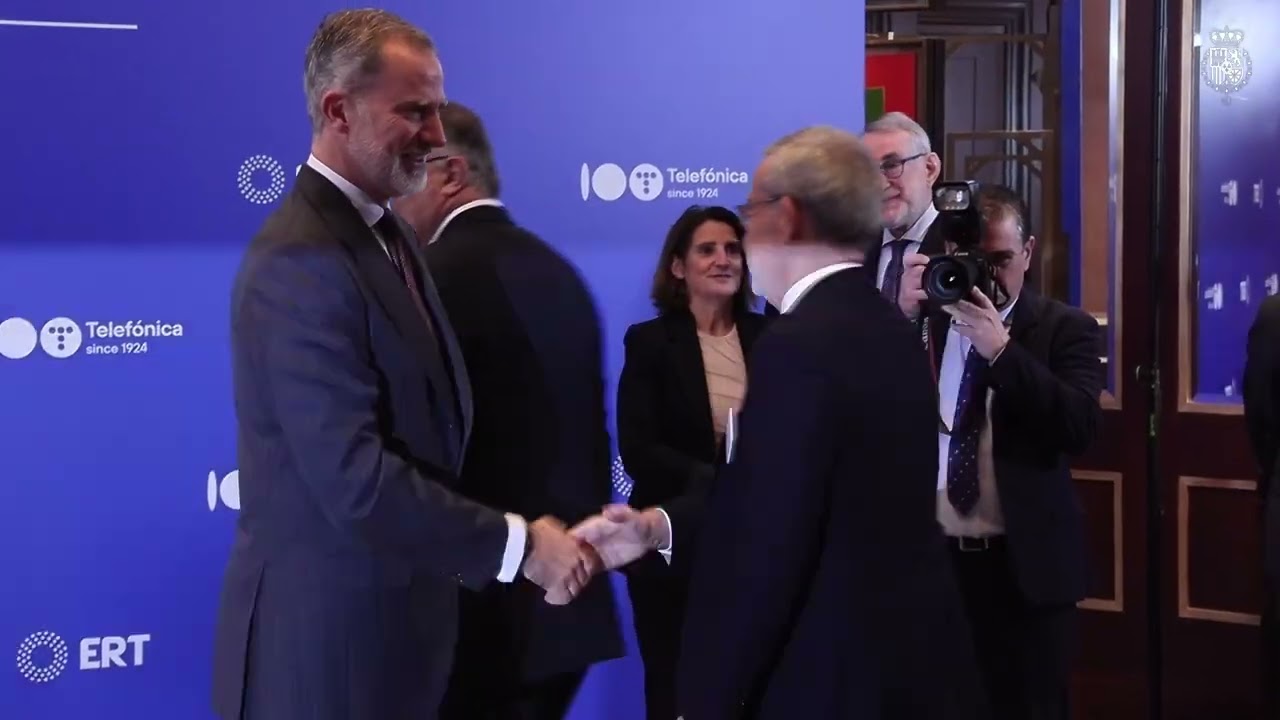 El Rey en la sesión plenaria de la “European Round Table for Industry (ERT)”