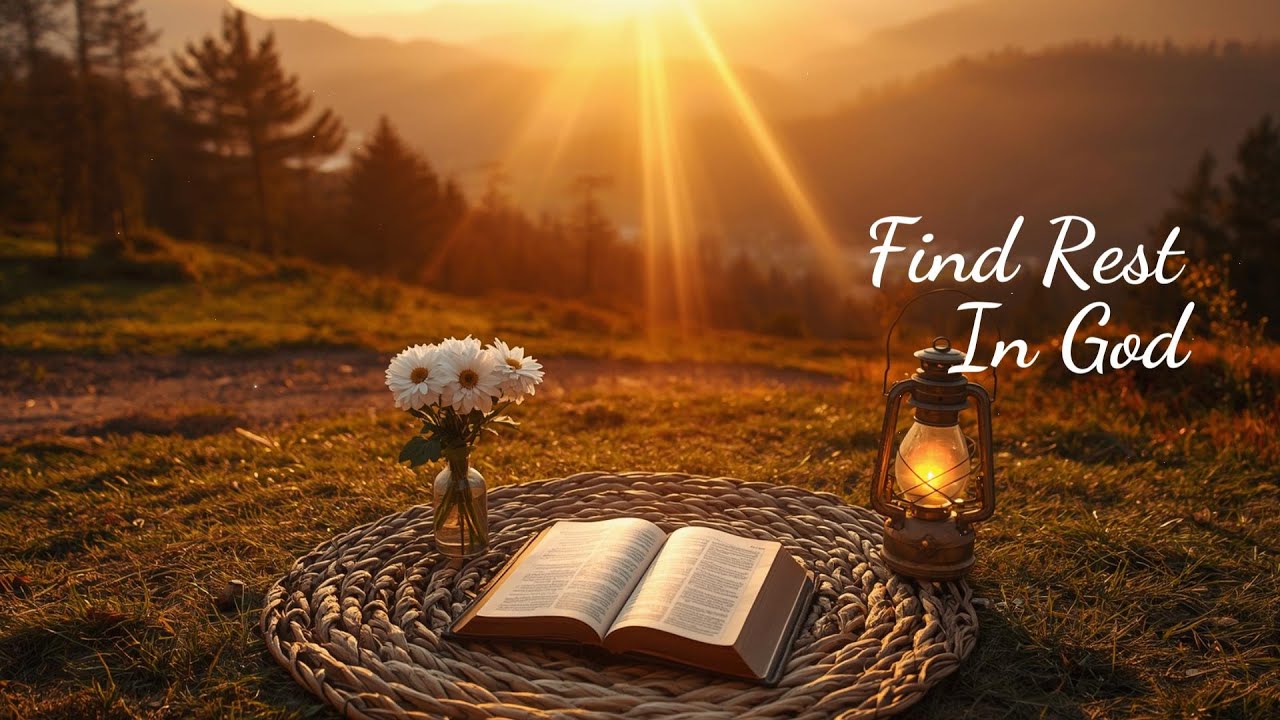REST IN JESUS - Soaking worship instrumental - Prayer, Devotional and Relaxation