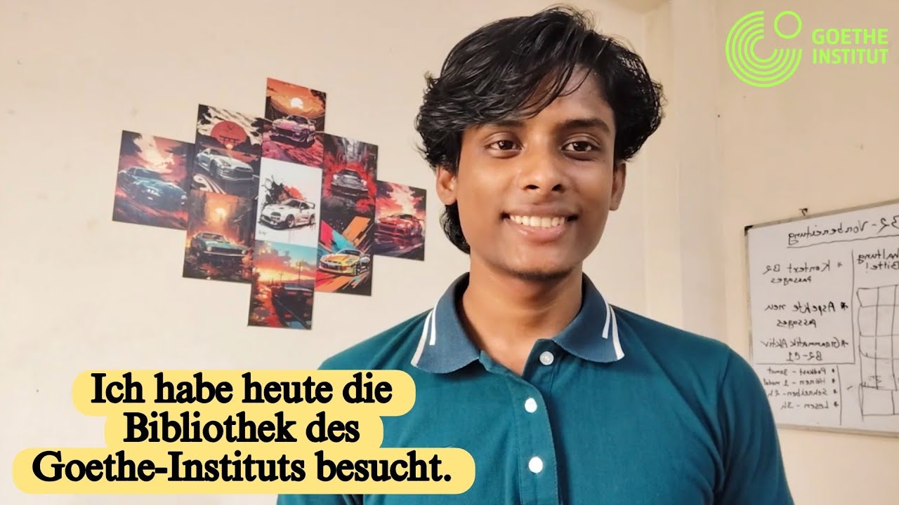 Wie sieht die Bibliothek des Goethe-Instituts aus? 🇧🇩🇩🇪