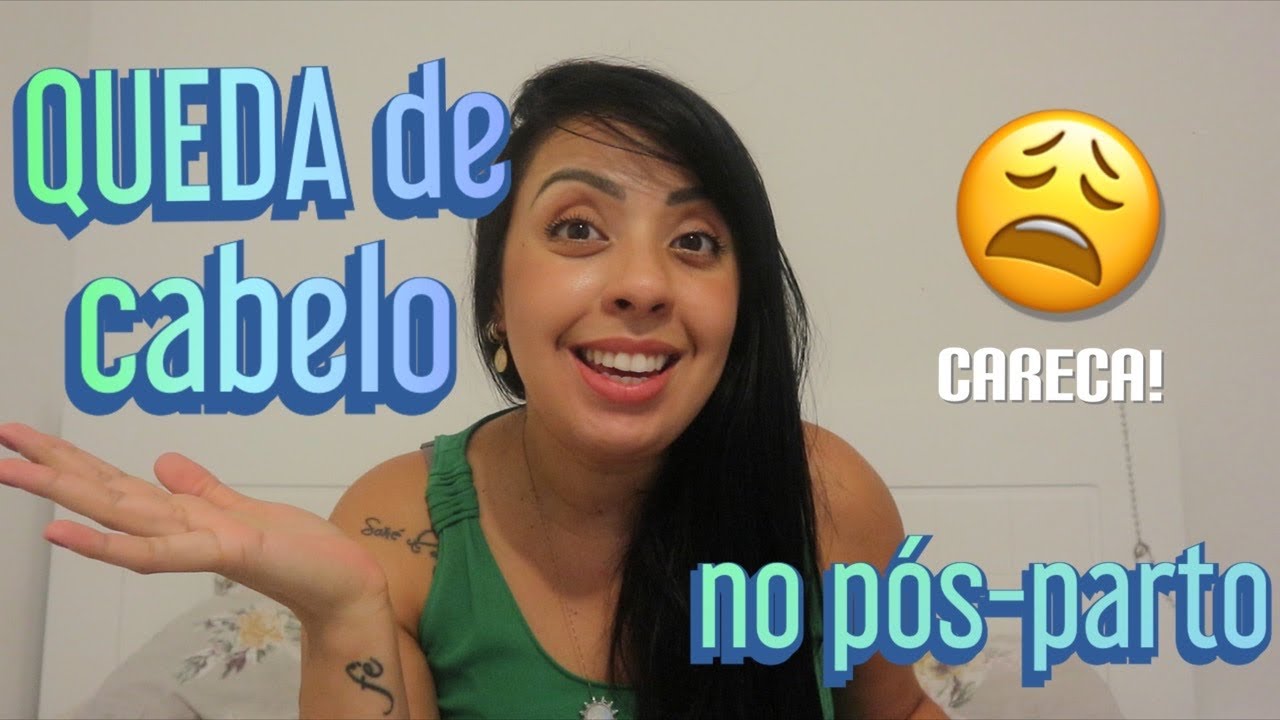 QUEDA de CABELO no PÓS-PARTO 😳 🔸 Ficando CARECA 🔸 Tratamento, remédios, ida ao dermato