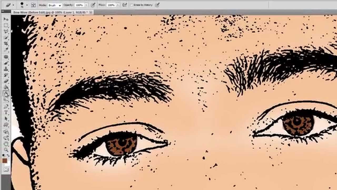 Photoshop CS5 - Cartoon Vector Effect - Tutorial *REQUEST*