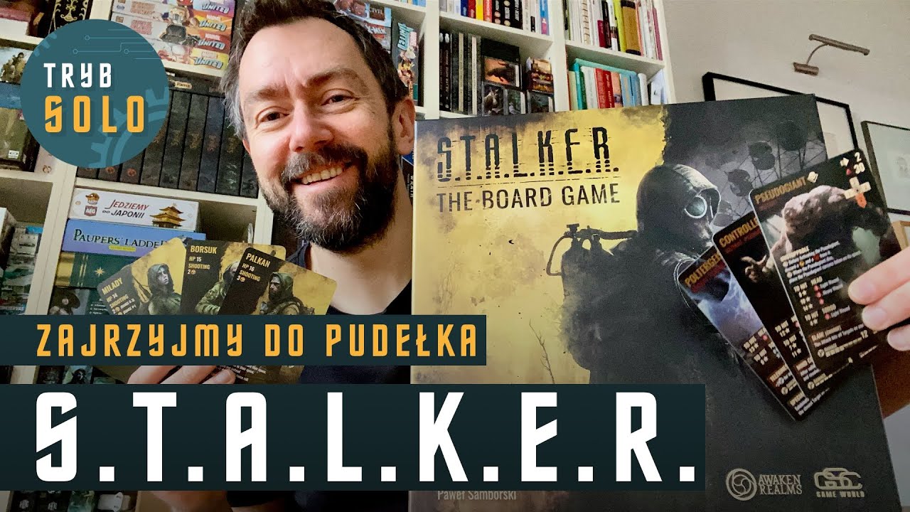 🇵🇱 S.T.A.L.K.E.R. The Board Game | zajrzyjmy do pudełka