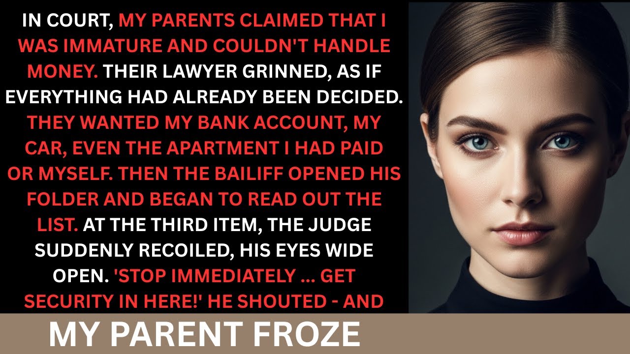 My Parent Demanded All My Possessions In Court — But Didn't know What Dirt I Have On Them 