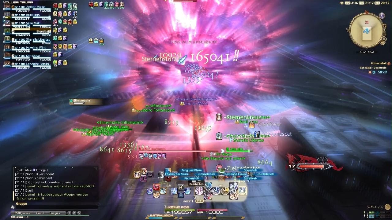FINAL FANTASY XIV - Doomtrain Ex Kill