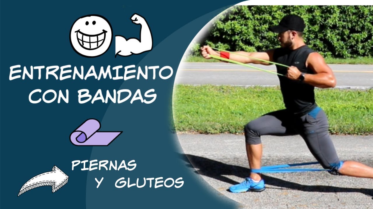 RUTINA DE GLUTEOS & PIERNAS CON BANDAS | PARA HACER EN CASA