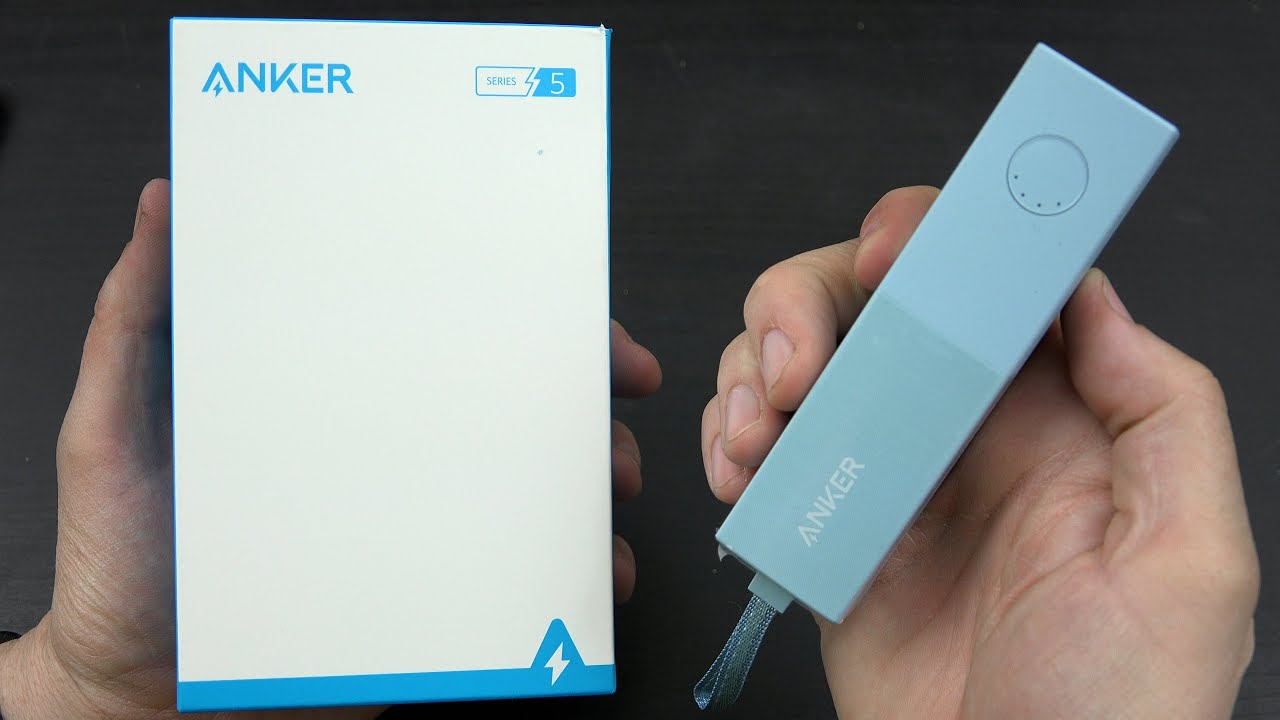 Внешний аккумулятор Anker 511 (PowerCore Fusion 5K) Гибридное зарядное устройство 2-в-1, 5000 мА·...