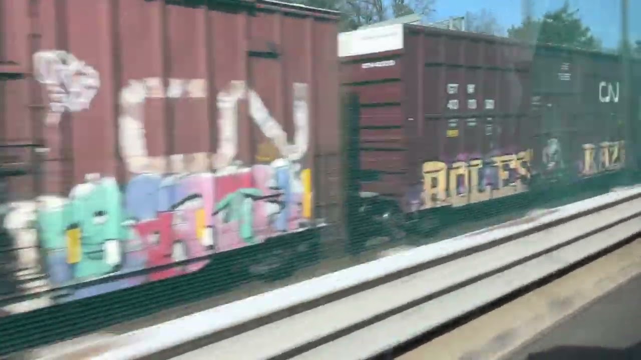 An NS Train And CSX Trains On My Way Up To Pennsylvania For My Winter 2025 Railfanning Trip