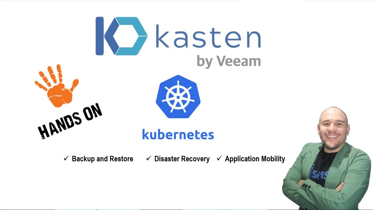 Backup and Restore App Kubernetes com K10 Kasten by Veeam