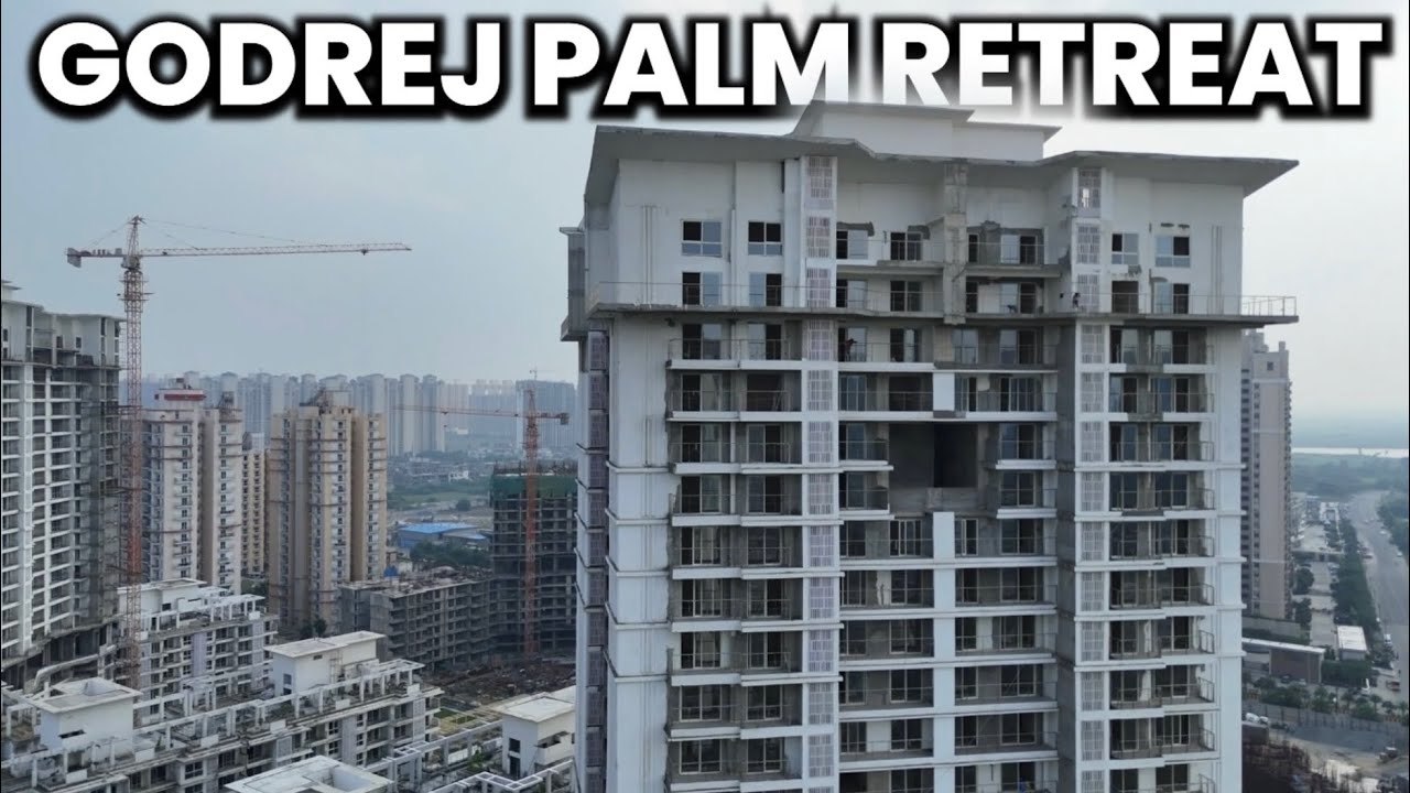 Godrej Palm Retreat | Resort Theme Based Project In Sector 150, Noida | Construction Update #Godrej