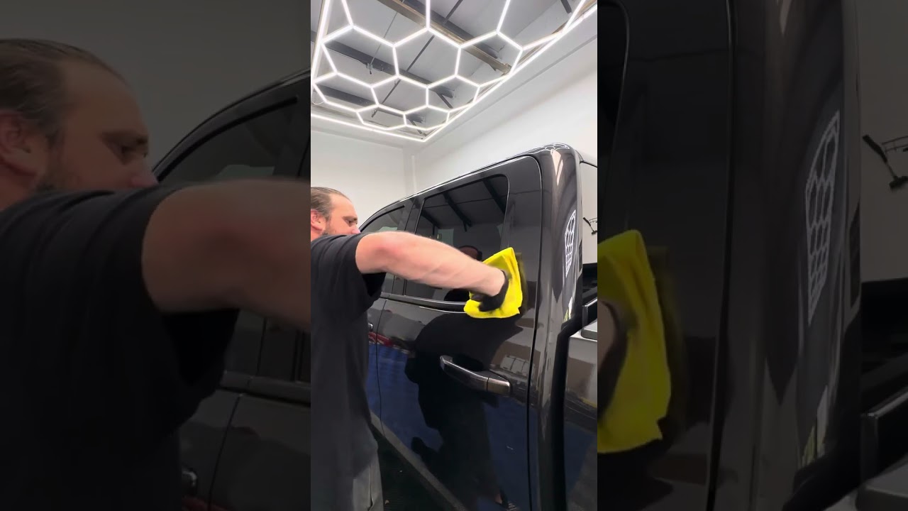 Applying System X Glass 2 year warrantied Ceramic Coating