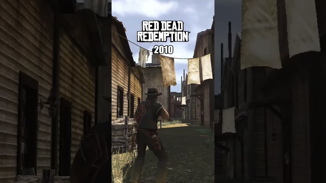 The Evolution of Clothing Physics in Rockstar Games #gtasa #rdr #gtav #gaming