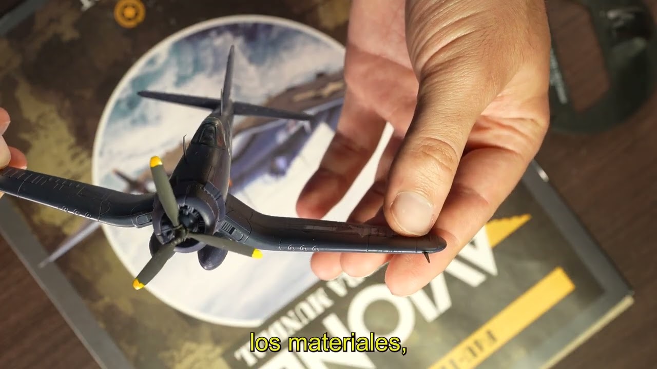 Entrega Nº6 el F4U-1D Corsair. de la colección Aviones de la Segunda Guerra Mundial de Salvat