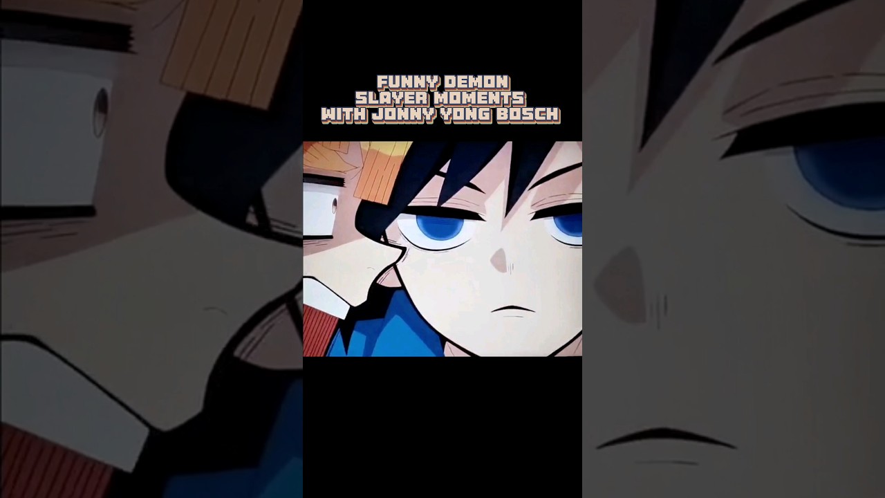 Jonny Yong Bosch as Giyuu is chef's kiss 💋 | Funny Demon Slayer