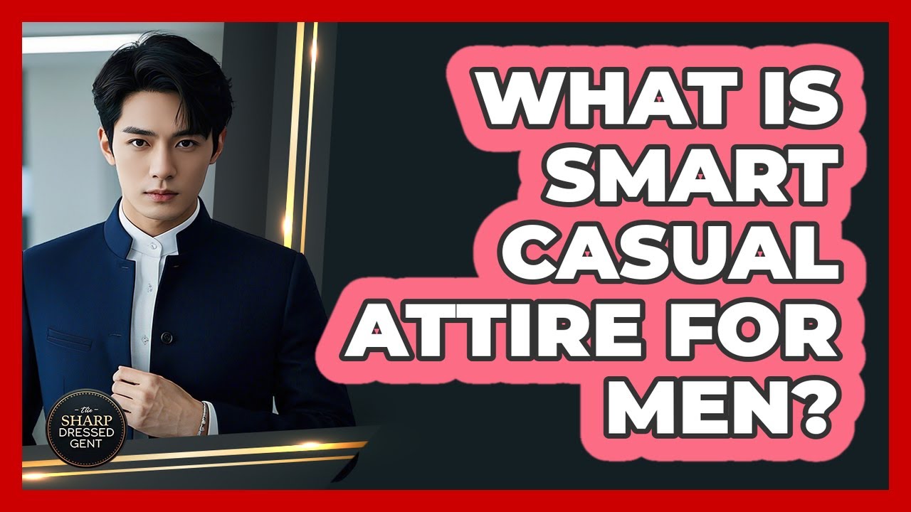 What Is Smart Casual Attire For Men?