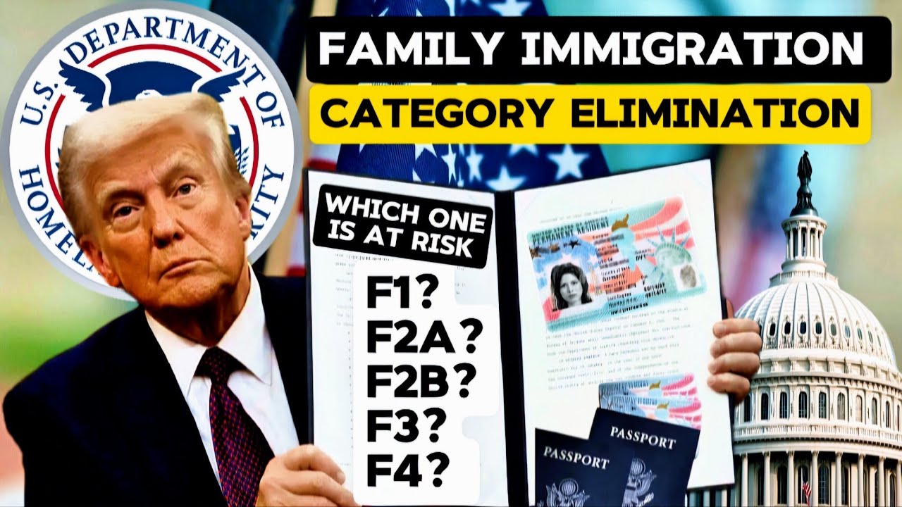 Trump's Plan to End 'Chain Migration': F1, F3, F4 Visas at Risk