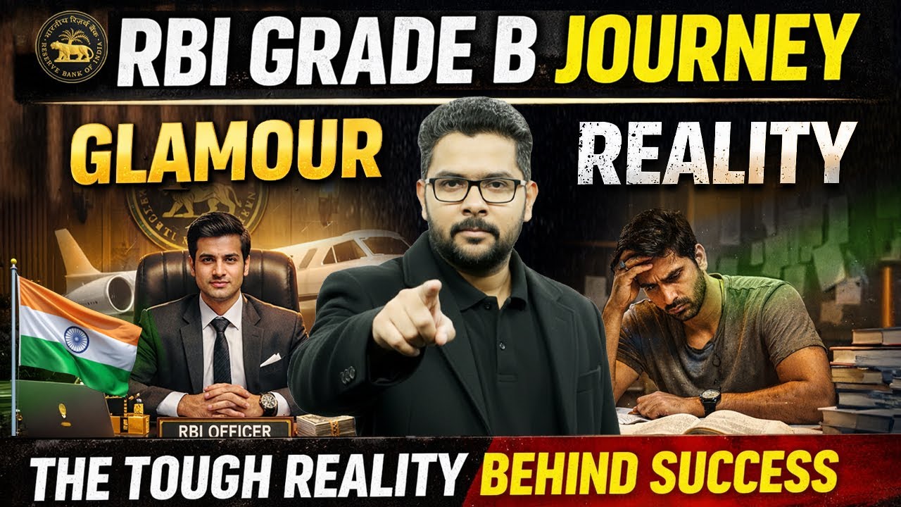 RBI Grade B Journey | The Tough Reality Behind Success | Glamour vs Reality | By Veer Ashutosh