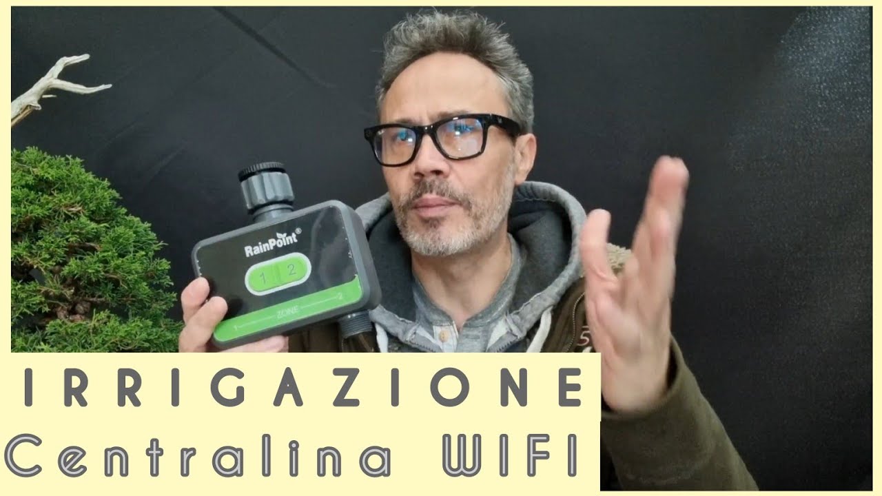 Nuova centralina d'irrigazione RainPoint wifi per i nostri bonsai