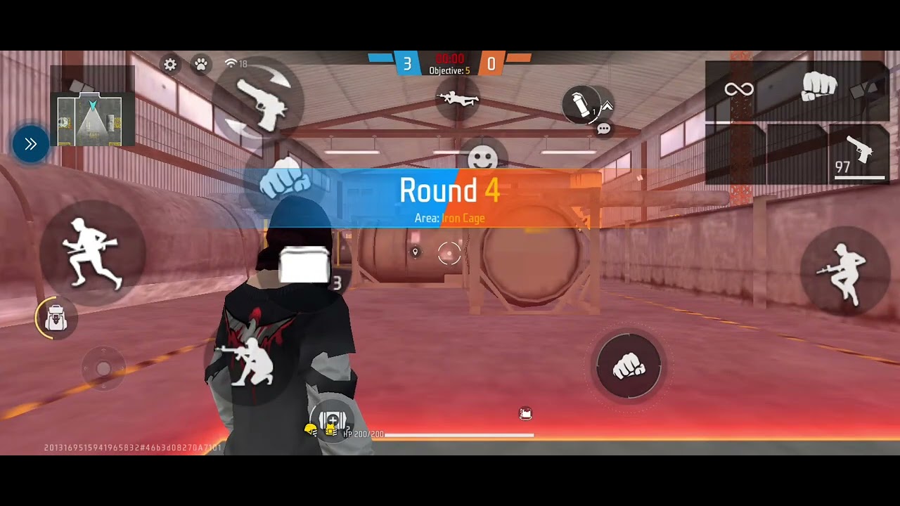 Lone wolf playing ff,❤️😁
