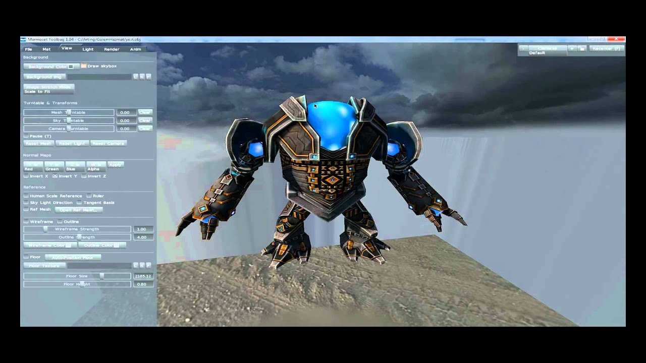 Setting up Marmoset Toolbag!
