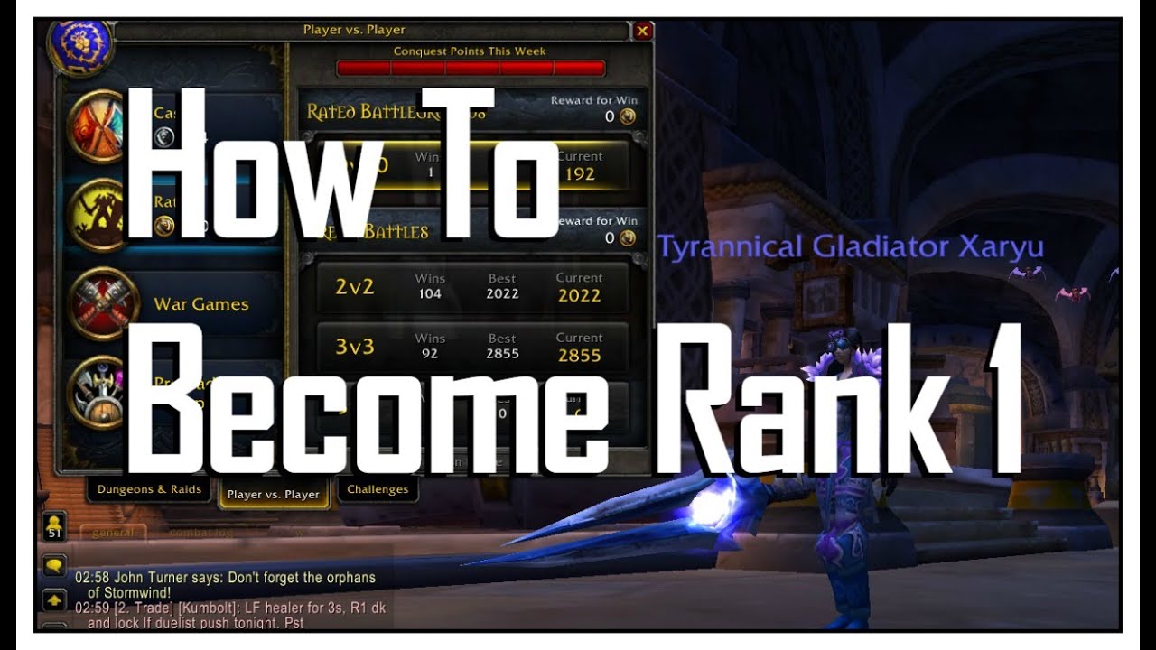 How to become Rank 1