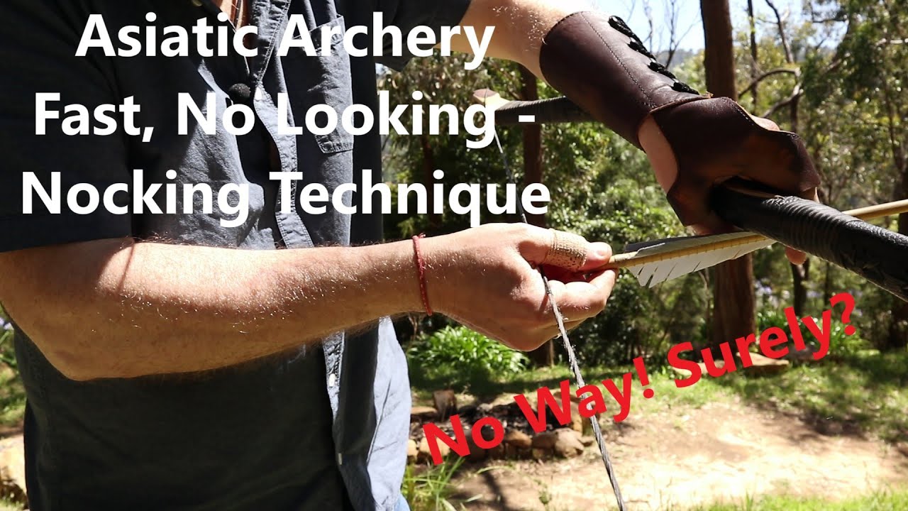 Bite Sized JeffTV - Fast No Looking - Nocking Technique