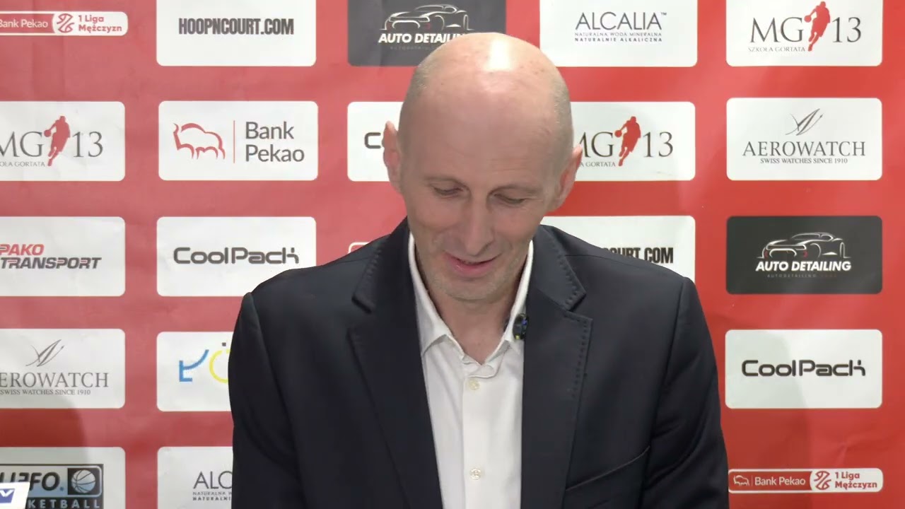 Konferencja prasowa po meczu ŁKS Coolpack Łódź vs ENEA Basket Poznań (08.03.2026)