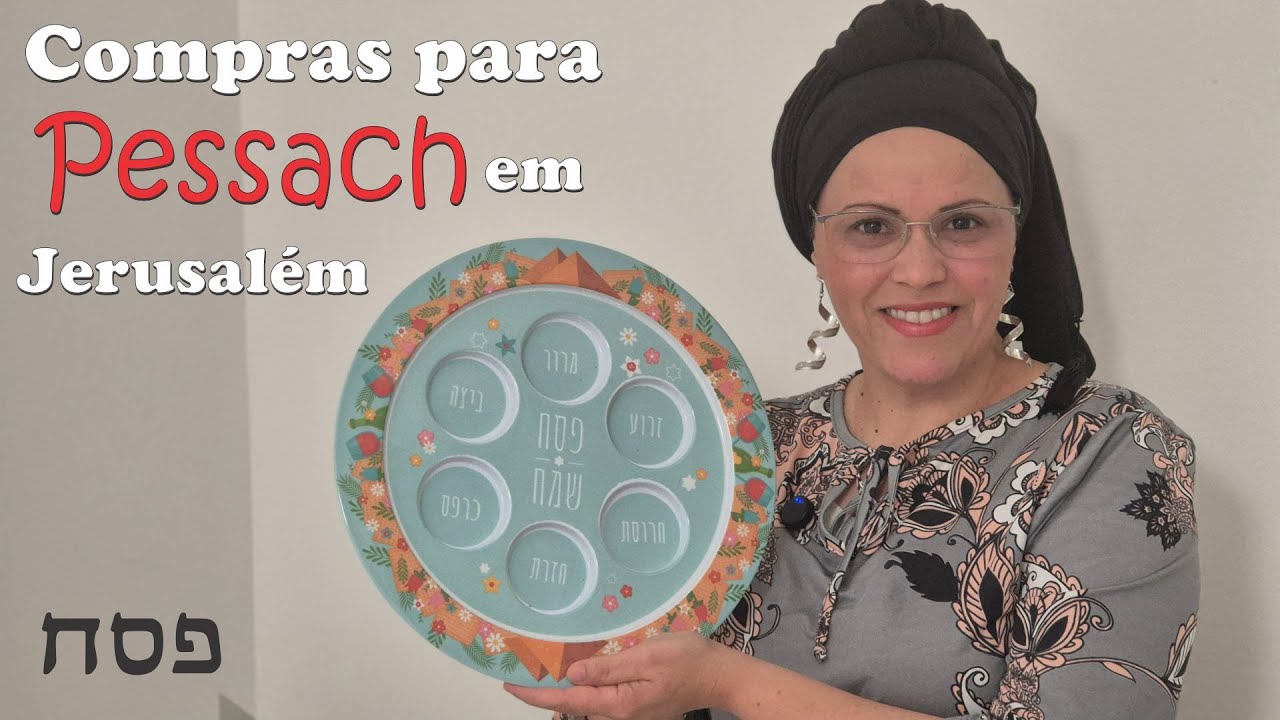 Seder de Pessach Itens essenciais 