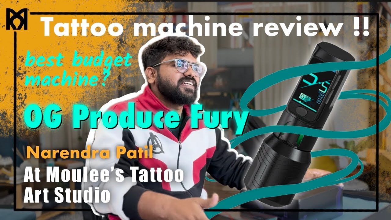 Fury Tattoo Machine Review 🔥 | Unboxing, Features & Experience | Moulees Tattoo Art
