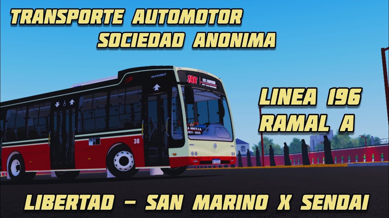 [Un gran paso] Recorrido de la línea 196 Ramal A