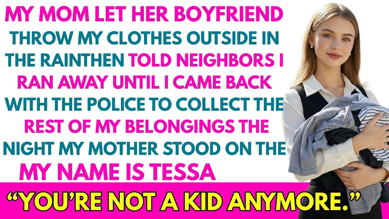 My Mom Let Her Boyfriend Throw My Clothes Outside in the Rain — Then Told Neighbors I Ran Away
