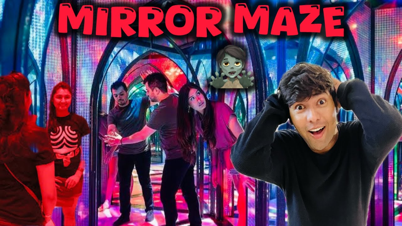Kanpur Ki Bhool Bhulaiya - Mirror Maze , Square Mall #maze #mirrormaze