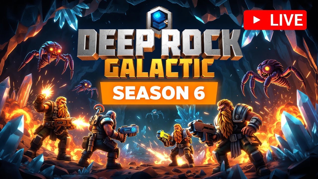 ГЛУБОКОЕ ПОГРУЖЕНИЕ 6 СЕЗОНА 🛡️ Стрим Deep Rock Galactic #drg  #deeprockgalactic #rockandstone
