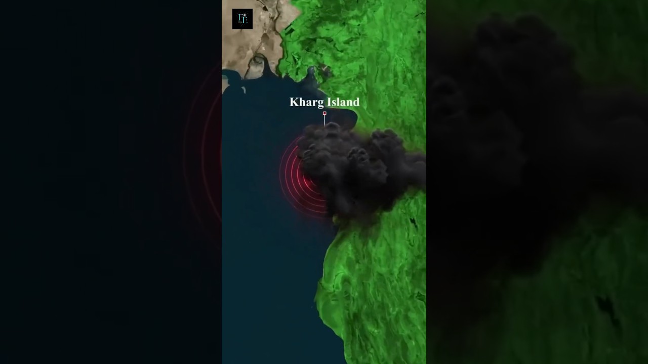 US Bombs Iran's Kharg Island