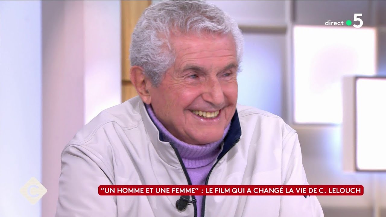 Les secrets de tournage de Claude Lelouch - C à Vous - 07/11/2024