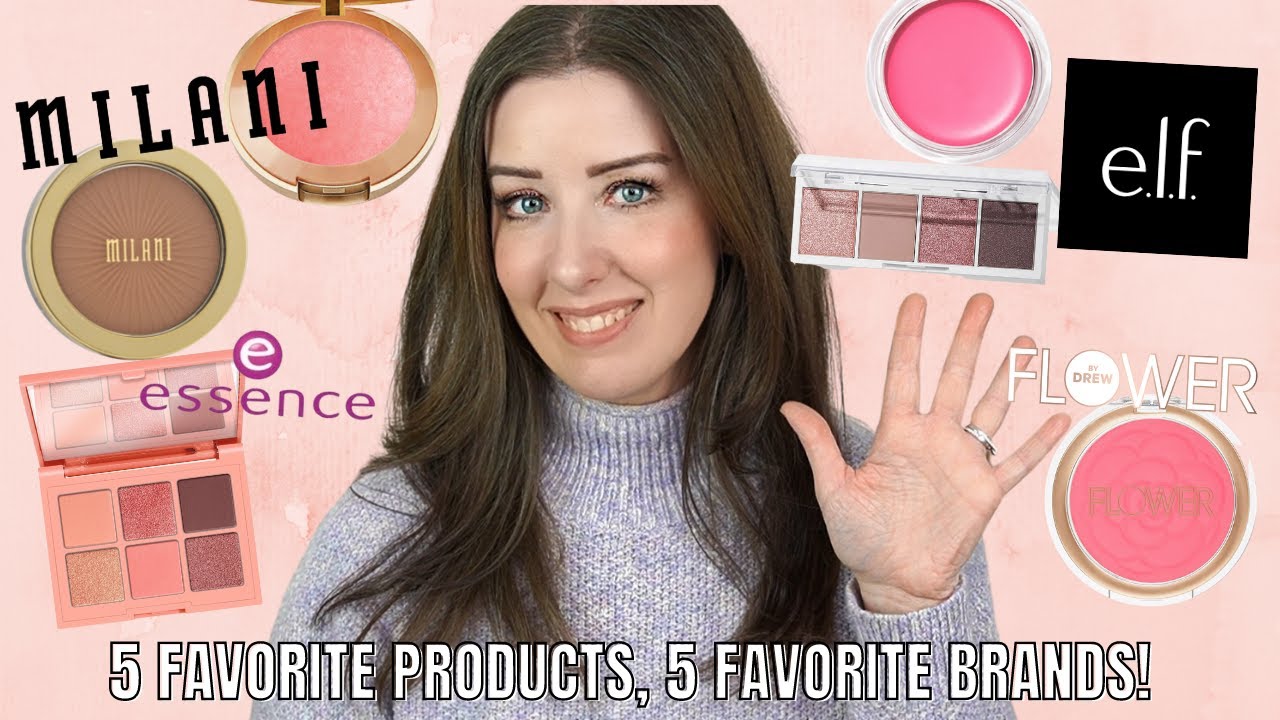 5 FAVORITE PRODUCTS From My 5 FAVORITE DRUGSTORE Brands!