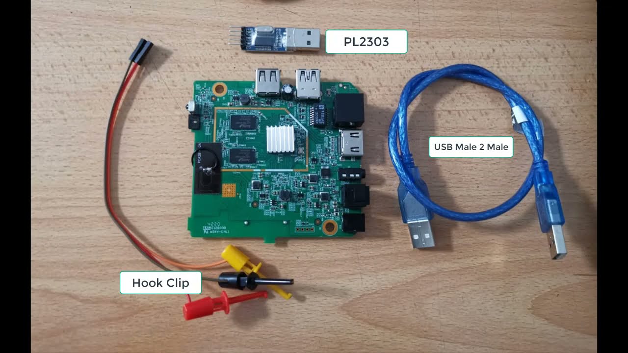 Cara Shortpin ZTE B860H V5 Menggunakan Hook Clip Tanpa Solder