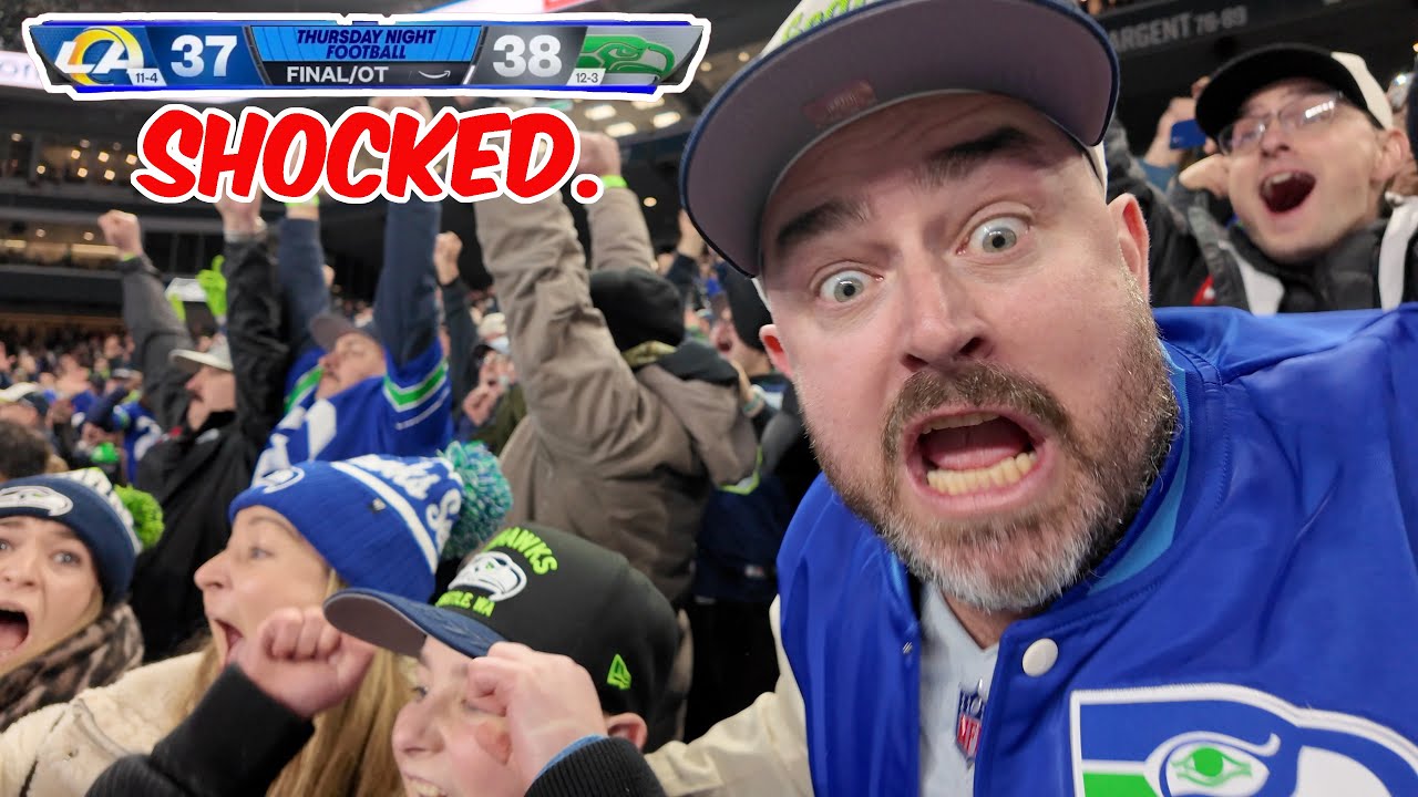 My first ever Seahawks game was one of their greatest comebacks of all time. VOICE LOST FOR 2 WEEKS