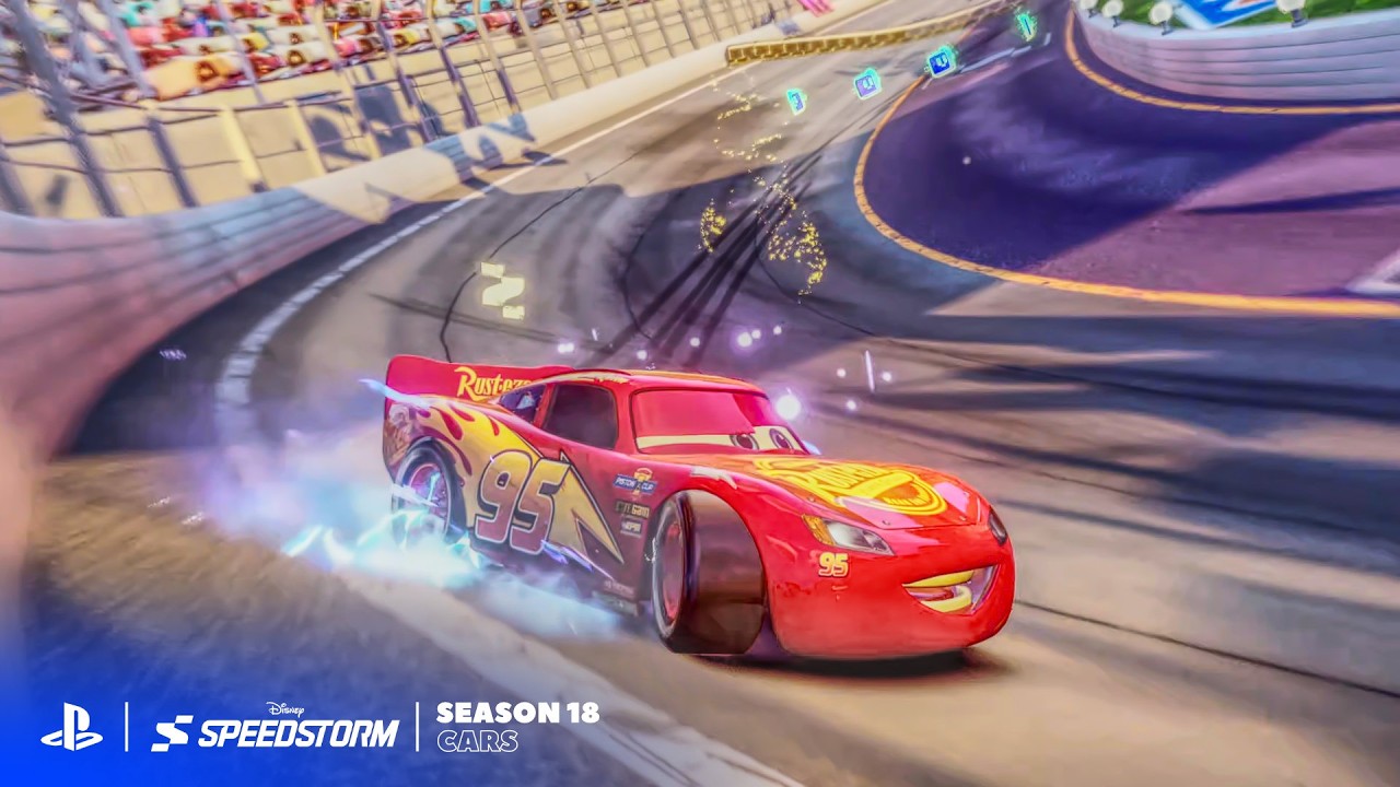 Lightning McQueen (CARS) Gameplay PS5 🚨 Disney Speedstorm
