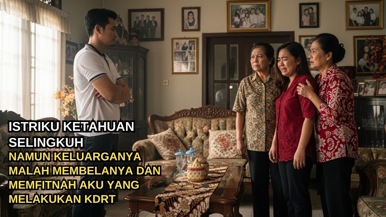 ISTRIKU KETAHUAN SELINGKUH, NAMUN KELUARGANYA MALAH MEMBELANYA DAN MEMFITNAH AKU YANG MELAKUKAN KDRT